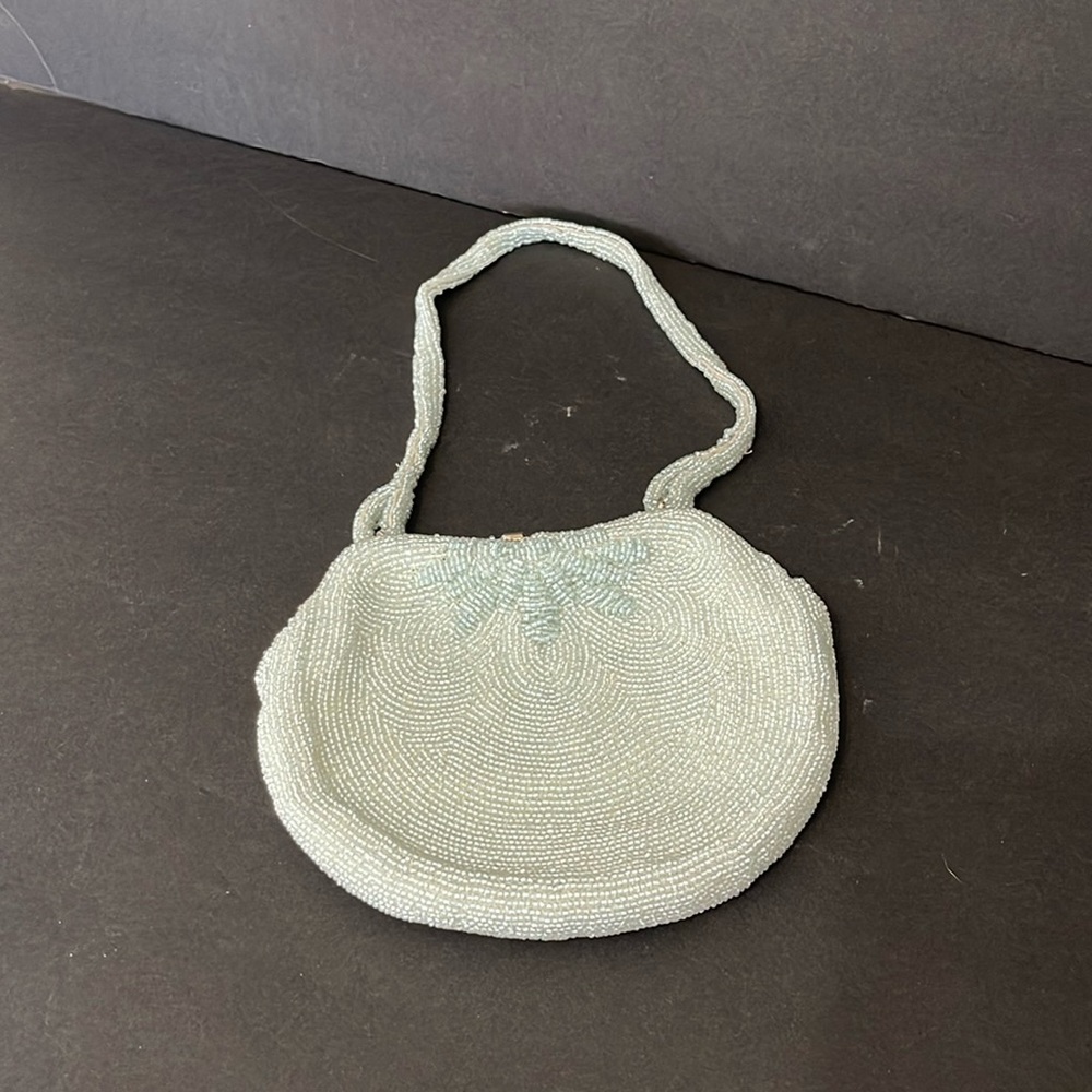 VINTAGE 50’S BEADED EVENING BAG